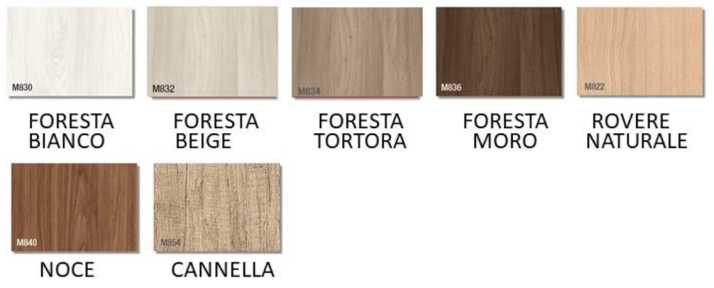 essenze armadi su misura