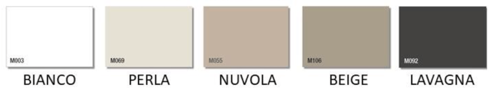 colori tinta unita armadi